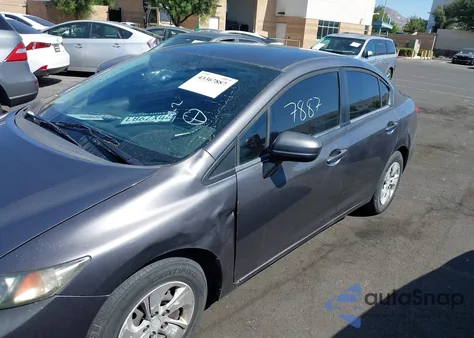 2014 Honda Civic Lx из США, поврежденный, VIN 19XFB2F59EE206256